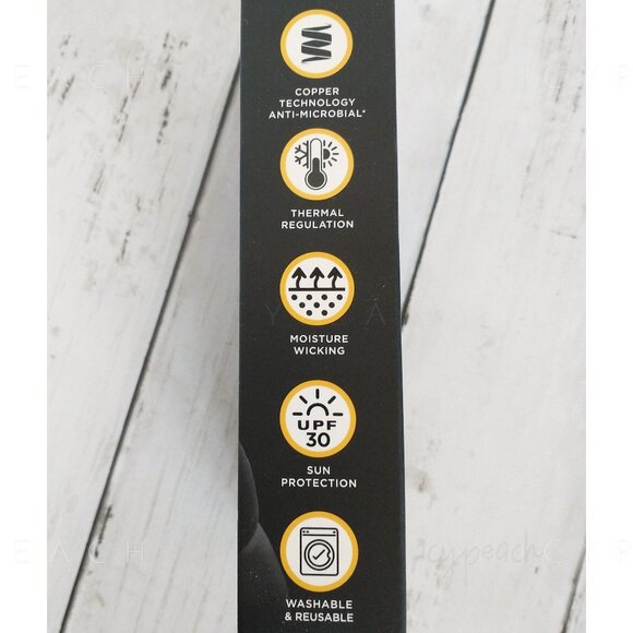 Copper Fit Guardwell Neck Gaiter UPF30 Adult OS Unisex New Face Protector Blue - Picture 3 of 5